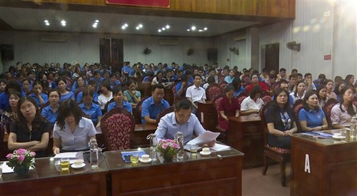 LĐLĐ huyện Gia Lâm Kỷ niệm 91 năm ngày thành lập Công đoàn Việt Nam và biều dương “Điển hình tiên tiến” giai đoạn 2015-2020